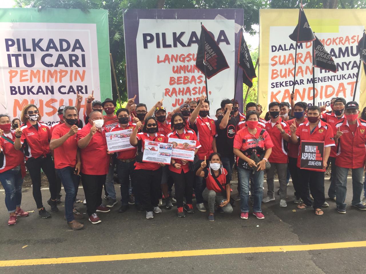 Relawan Gunung Klabat Bertekad Dukung dan Menangkan JGKWL
